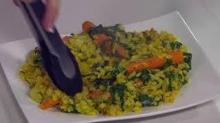 Low Protein Recipe - Carrot and Bok Choy Risotto