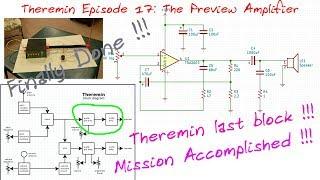 Theremin Episode 17: The Preview Amplifier