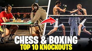 Top 8 Chessboxing Knockouts | RookMoves Chess