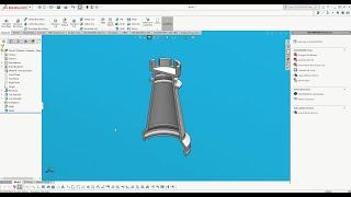 SolidWorks How to - Using the shell command and cross section feature