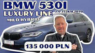 BMW SERIA5 G31 MILD HYBRID Touring Facelifting 2.0 530i 252KM 2020 135 000 PLN