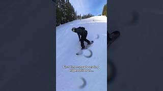 Slide till you make it?  #snowboarding #vlogging #winter #snow #lol #snowboardlife #gosnowboarding