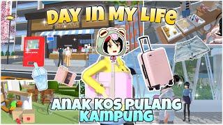 DAY IN MY LIFE ANAK KOS PULANG KAMPUNG | PEGAWAI MIXUE PART 3 | SAKURA SCHOOL SIMULATOR