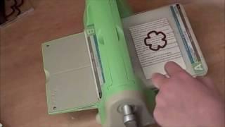 lawn fawn cards: how to use a cuttlebug and make a card