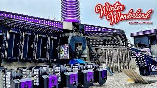 Funfair Ride Build Up Video - PWS Rides 'Funk N Fly' Super Trooper - Winter Wonderland Stoke