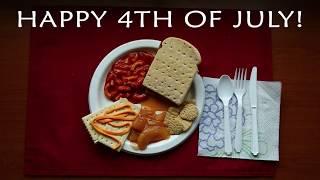 Independence Day barbecue: MRE style