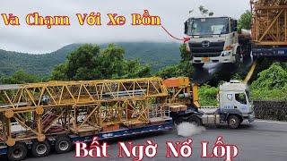 SỰ CỐ HI HỮU #2 | XE ĐẦU KÉO VA CHẠM VỚI XE BỒN NGAY KHÚC CUA GẤP TRÊN ĐÈO