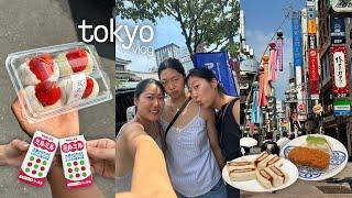 japan vlog | tokyo, shibuya, tonkatsu, sushi, asakusa, daifuku, dji osmo pocket 3 unboxing, gyukatsu