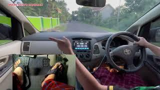 POV Drive Innova Disel Tipe G 2010 Sambil Praktek Mengemudi di Sore Hari