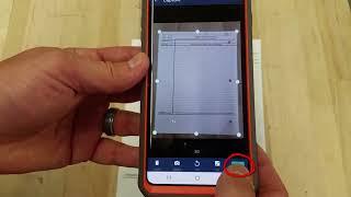 How to use your phone and the Cam Scanner App to Send or Upload PDF Files