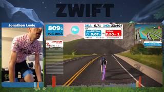 The fastest Zwift KOM yet?!