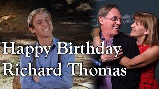 The Waltons - Happy Birthday Richard Thomas  - behind the scenes with Judy Norton