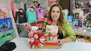 ABRIREMOS PAQUETE DE LANDYS Y HAREMOS UN DETALLE NAVIDEÑO CON TRENECITO