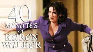 40 minutes of iconic karen walker moments | Will & Grace | Comedy Bites