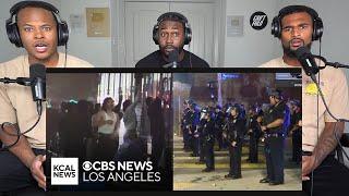 Mob SWARMS Downtown LA as Police VANISH in Budget Meltdown!