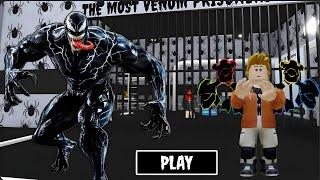 ROBLOX VENOM'S PRISON RUN! (OBBY)#roblox #scaryobby #robloxgameplay#robloxshorts