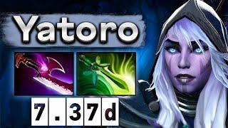 Яторо начал спамить Дровку! - Yatoro Drow Ranger 7.37 DOTA 2