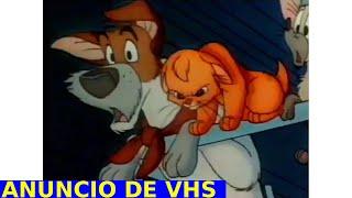 Anuncio Oliver y su pandilla 1988 VHS comercial