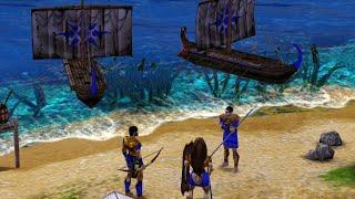 You don't think they can make it to Atlantis? - Age of Mythology - Fall of the Trident (1080p 60fps)