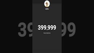 400.000 #shorts #hopa #short #youtubeshorts #youtube