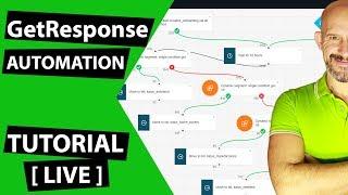 GetResponse Automation Tutorial - LIVE Example