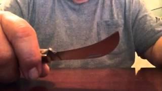 Schrade Uncle Henry hawkbill pruner knife