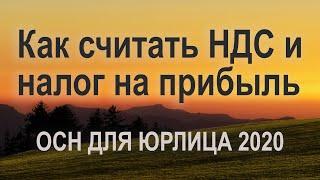 Как считать НДС и налог на прибыль. ОСН для юрлица 2020. #БелыеНалоги2020