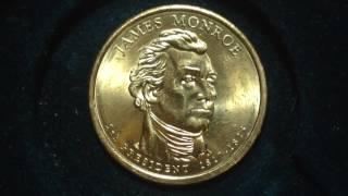 Presidential Dollar Coin: 2008 James Monroe