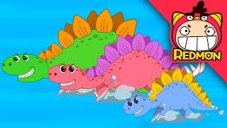 Stegosaurus Stomp: A Dino-Mite Rhyme for Kids | REDMON's Dinosaur World