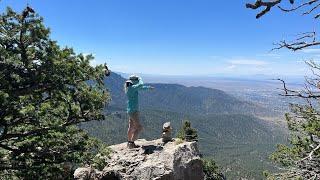 The Best Views in Albuquerque! Hiking on the Sandia Peak!