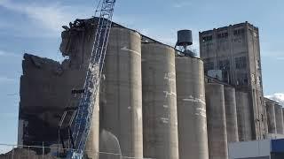 Spokane Washington historic grain silo coming down