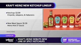 Kraft Heinz debuts new line of spicy ketchups