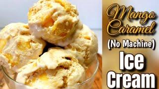 How to make Mango Caramel Ice Cream