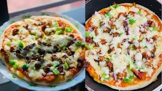 Chicken pan pizza/chicken pizza #shorts #youtubeshorts #pizzarecipe#yummy #simplerecipe #panpizza