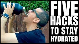 Are You Dehydrated? 5 Tips On How To Stay Hydrated / Healthy Hacks