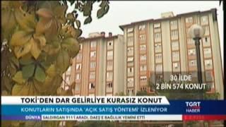 TOKİ'den Dar Gelirliye Kurasız Konut