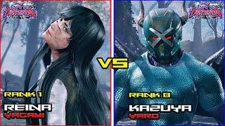 Tekken 8 | Reina (Yagami) VS Kazuya (Yaro) | High Level Gameplay