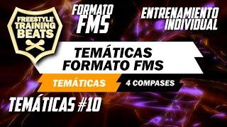 TEMÁTICAS #10 | Entrenamiento individual formato FMS | Ejercicio para improvisar Freestyle Rap