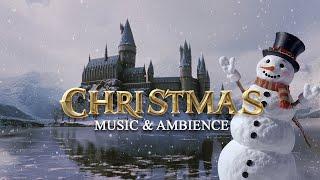 Magical Christmas at Hogwarts | Harry Potter inspired Music & Ambience 