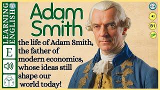 Improve your English  ⭐  Very Interesting Story - Level 3 -  Adam Smith | WooEnglish