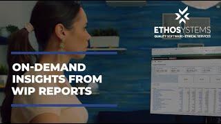 4. WIP Reports with ETHOSystems & Sage Intacct