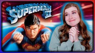 I'm smitten!! First time watching SUPERMAN II | Movie Reaction!