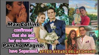 Max Collins confirmed that she&her ex-husband,Pancho have Separated #showbizph #celebritynewsupdate