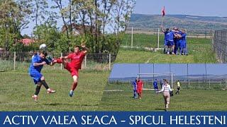 #974 #Fotbal - Liga 5 Iasi: Activ Valea Seaca - Spicul Helesteni 1-0! Ursuleasa a rapus capriorii!