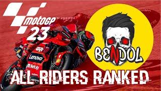 MotoGP 23 All Riders Being Ranked