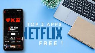 Top 3 Amazing Apps | How to Use Netflix Free | Free Movies, Webseries App