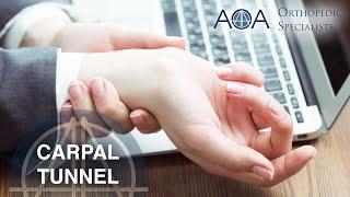 AOA Orthopedic Specialists - Dr. Cameron Atkinson - Carpal Tunnel