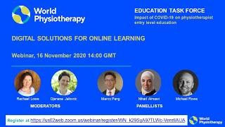 Webinar: Digital solutions for online learning