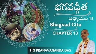 BHAGAVAD GITA - CHAPTER 13 - భగవద్గీత - అధ్యాయం - 13 || HG Pranavananda Prabhu