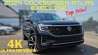 2024 Volkswagen Atlas Execline- Best in class 7 seats SUVW- Walk-around video by Manik